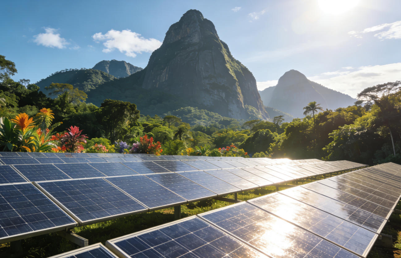 Protezione antincendio dei pannelli solari in Brasile: effetto sinergico del rilevamento di arco Fon